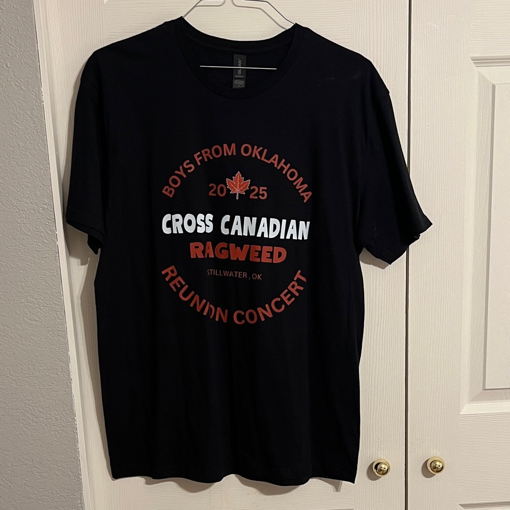 Cross Canadian Ragweed Black T-Shirt